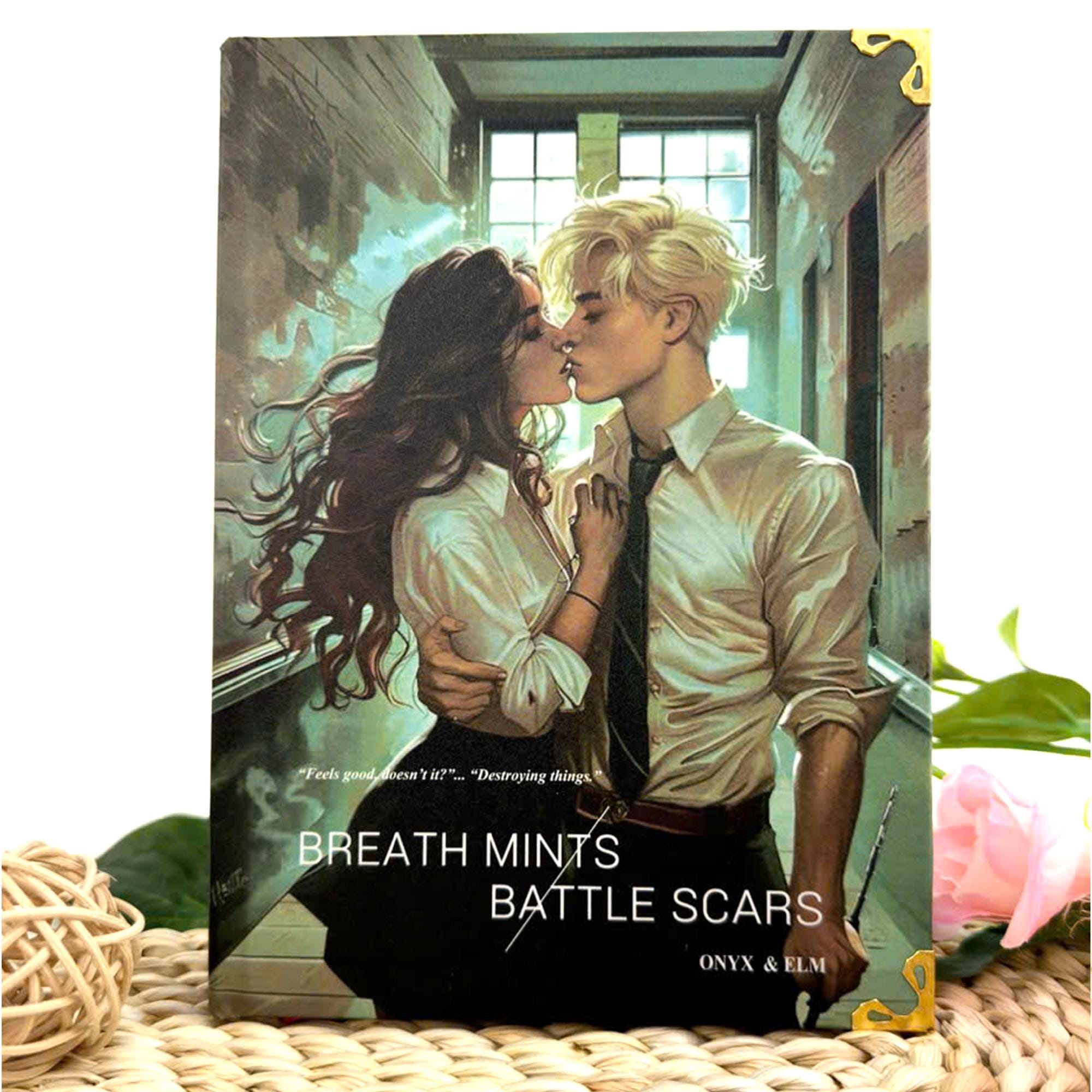 Breath Mints-Battle Scars Book – Deluxe Edition with New Covers, Illustrations, and Exclusive Bookmark N012