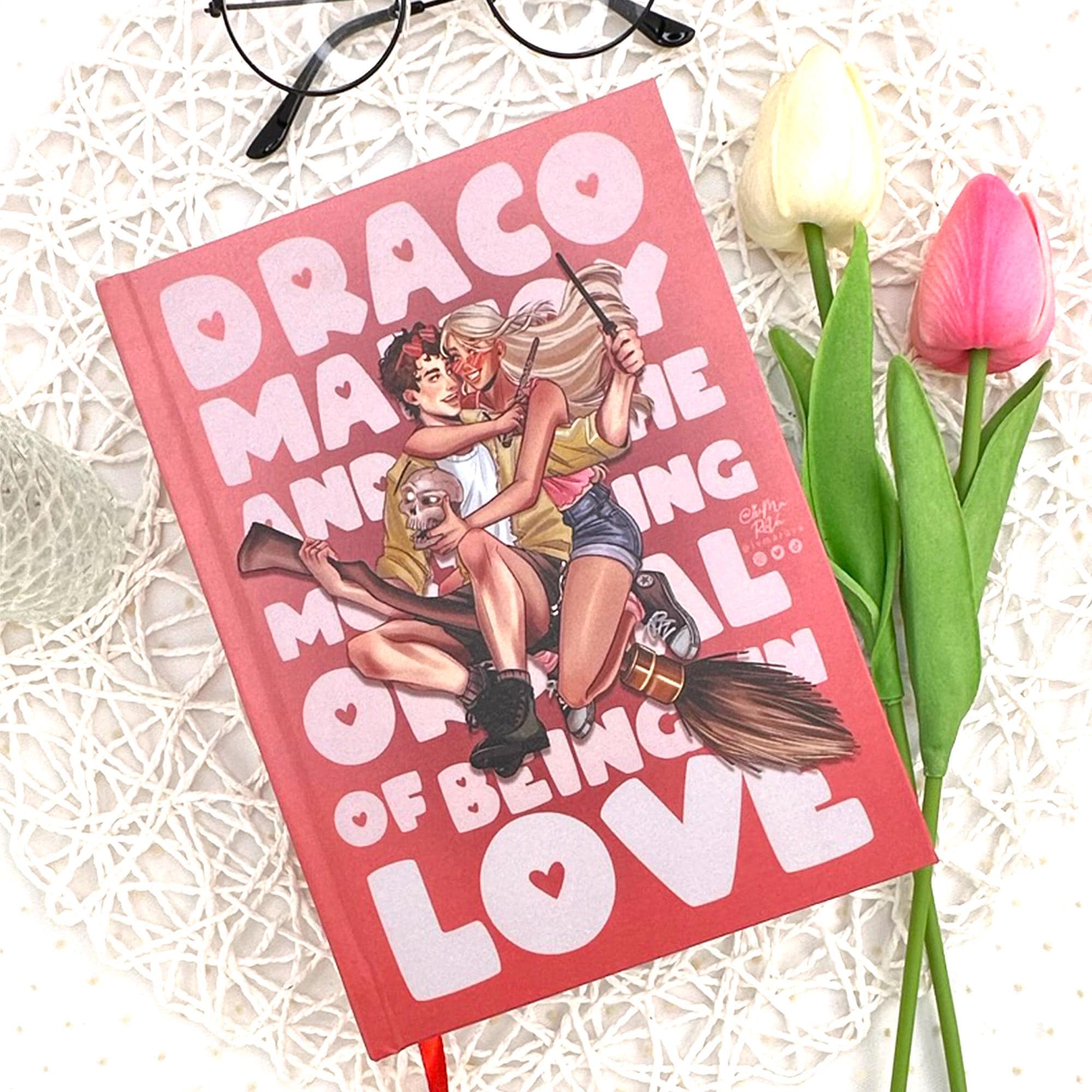 Draco Malfoy and The Mortifying Ordeal Of Being In Love, Limited Pink Hardcover N08