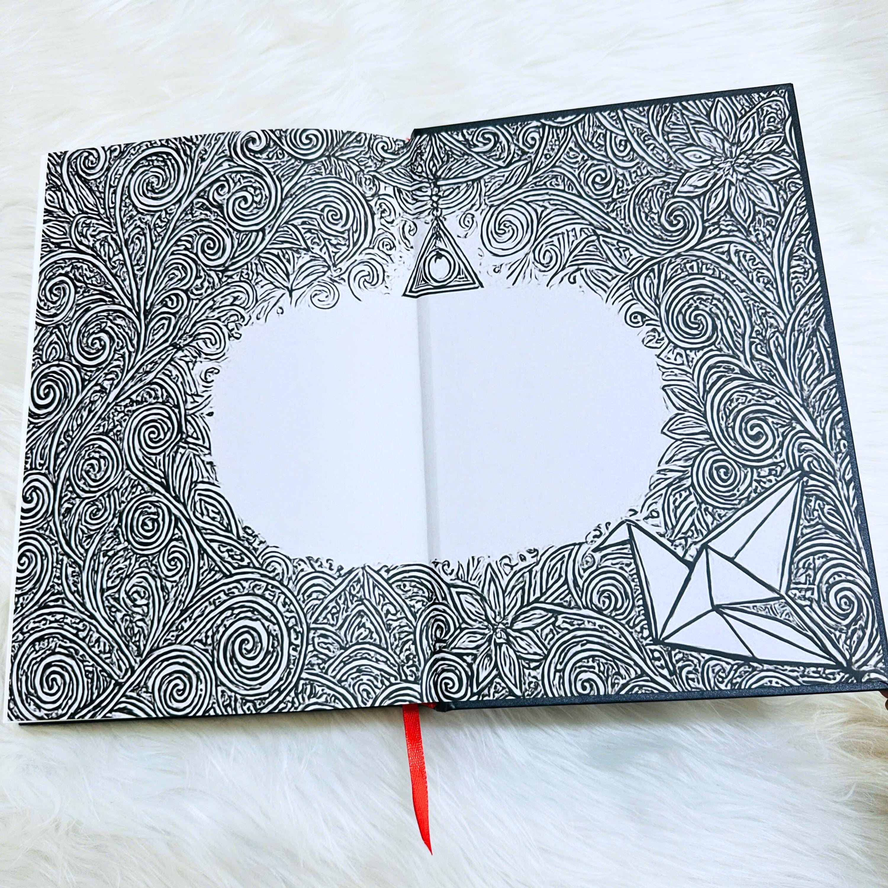 Manacled Illustrated Hardcover Book – Collector Edition Novel | Handmade Rebound Dark Romance | Art Prints & Bookmark Set