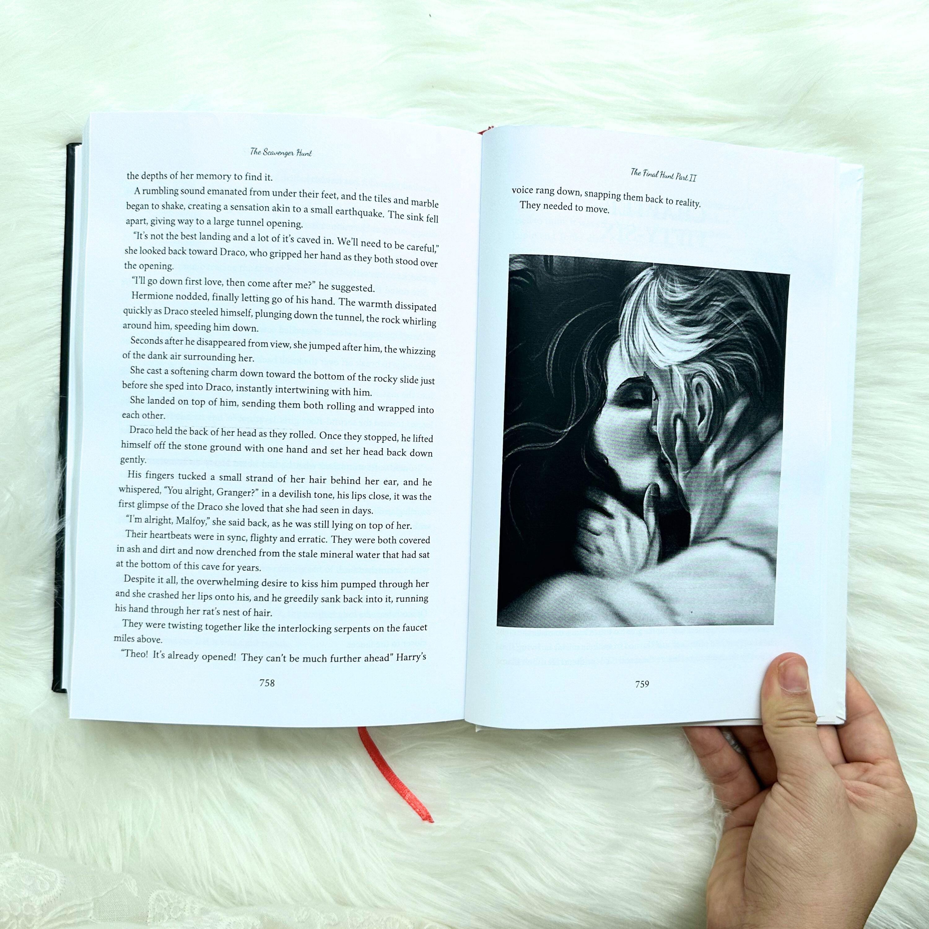The Scavenger Hunt Book Hardcover – Handmade A5 Collector Edition | Rebound Novel | Slow Burn Romance Gift for Book Lovers