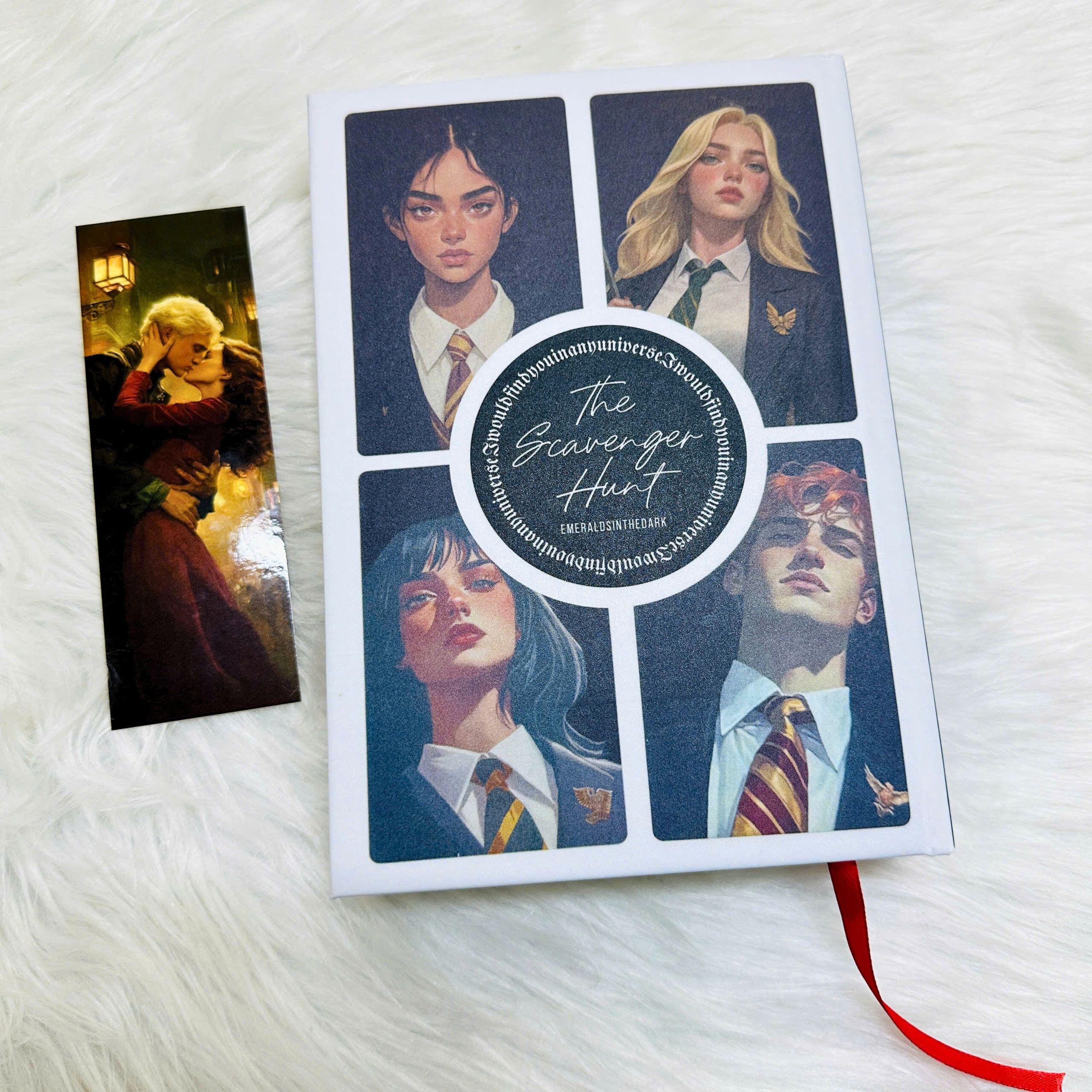 The Scavenger Hunt Book Hardcover – Handmade A5 Collector Edition | Rebound Novel | Slow Burn Romance Gift for Book Lovers