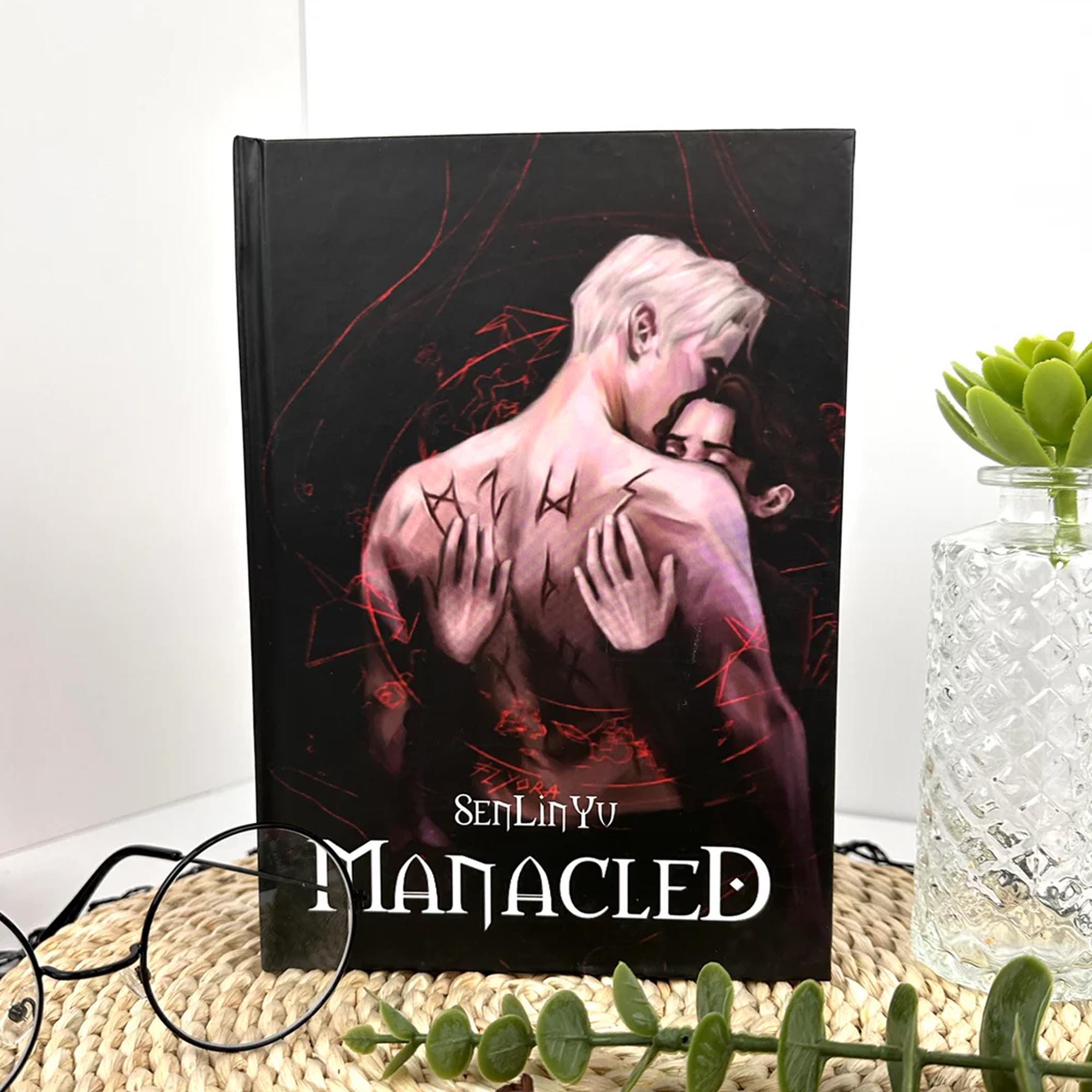 Manacled Book – Deluxe 3-Volume Edition with Illustrations, Complete Series, Poster Gift Set N02