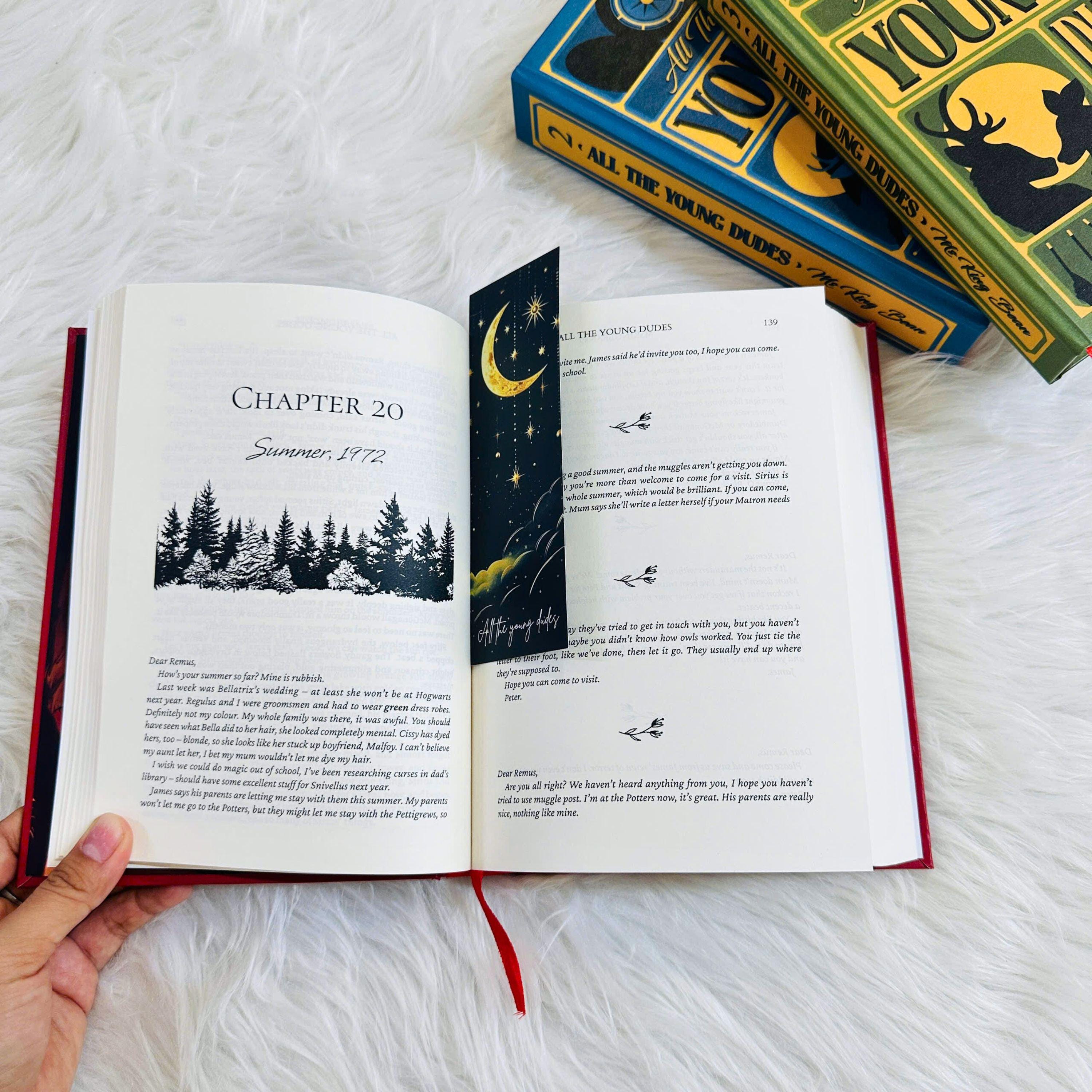 All The Young Dudes Book Set – 3 Volume A5 Hardcover Edition | Handmade Rebound Collector Books | Reader Gift