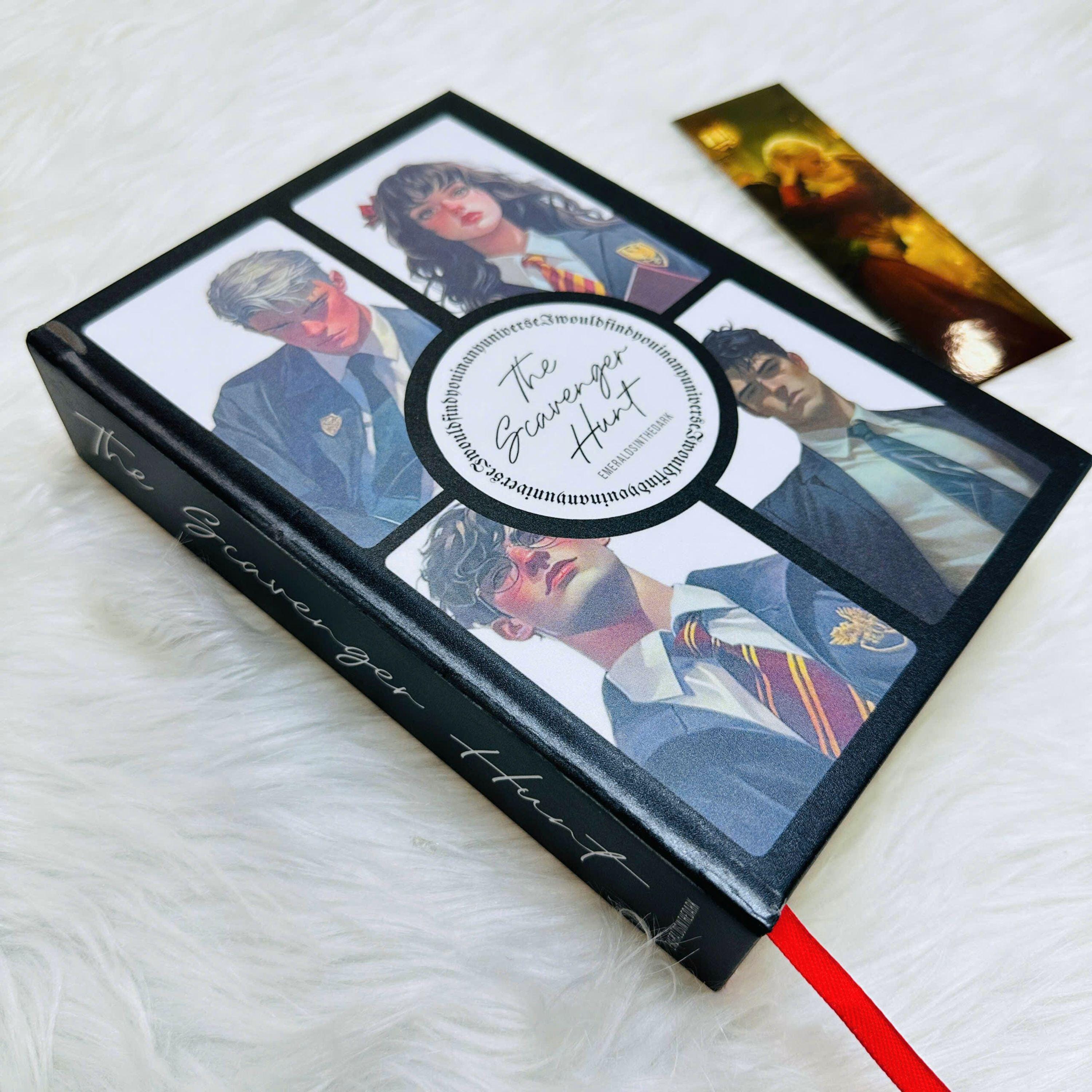 The Scavenger Hunt Book Hardcover – Handmade A5 Collector Edition | Rebound Novel | Slow Burn Romance Gift for Book Lovers