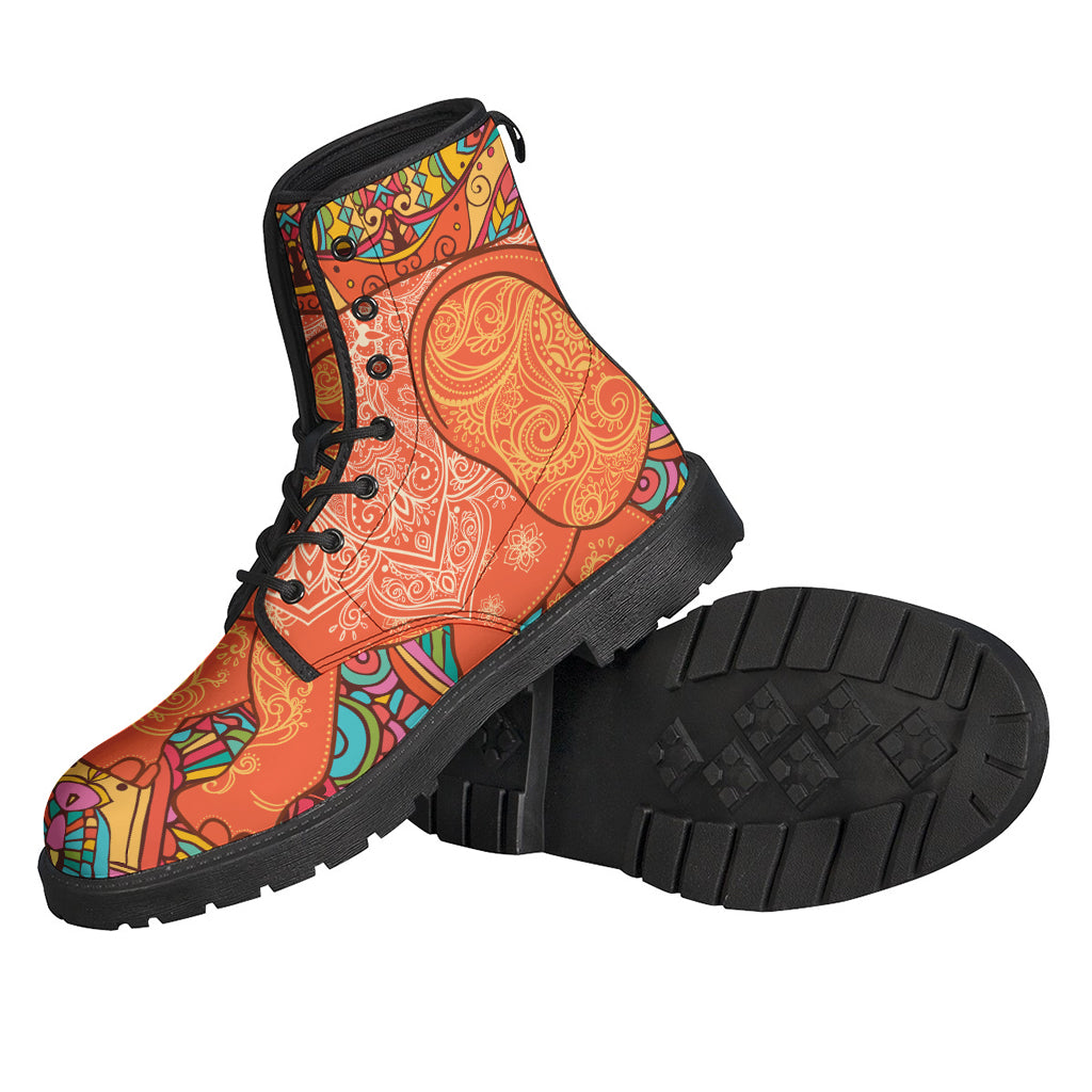 Boho Chic: Handcrafted Leather Lightweight Boots for the Free-Spirited Hippies - 2