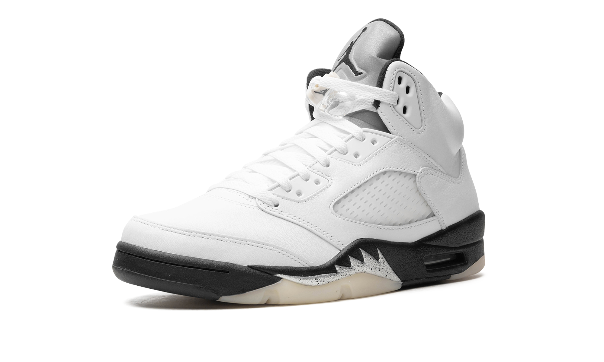Air Jordan 5 "White/Black"