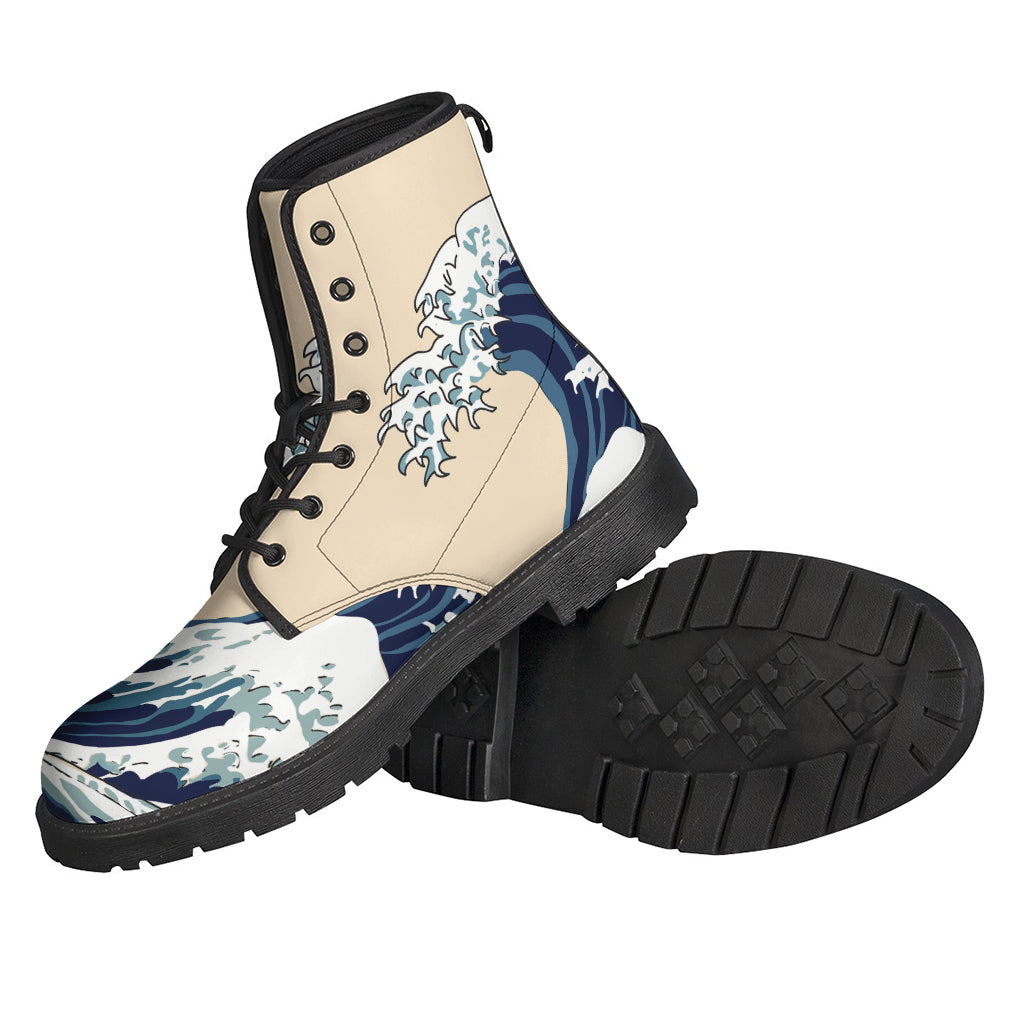 Ride the Japanese Ocean Waves in Style with These Lightweight Leather Hippie Boots - 2