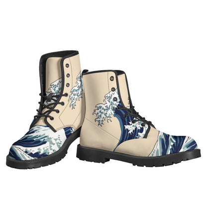 Ride the Japanese Ocean Waves in Style with These Lightweight Leather Hippie Boots - 3