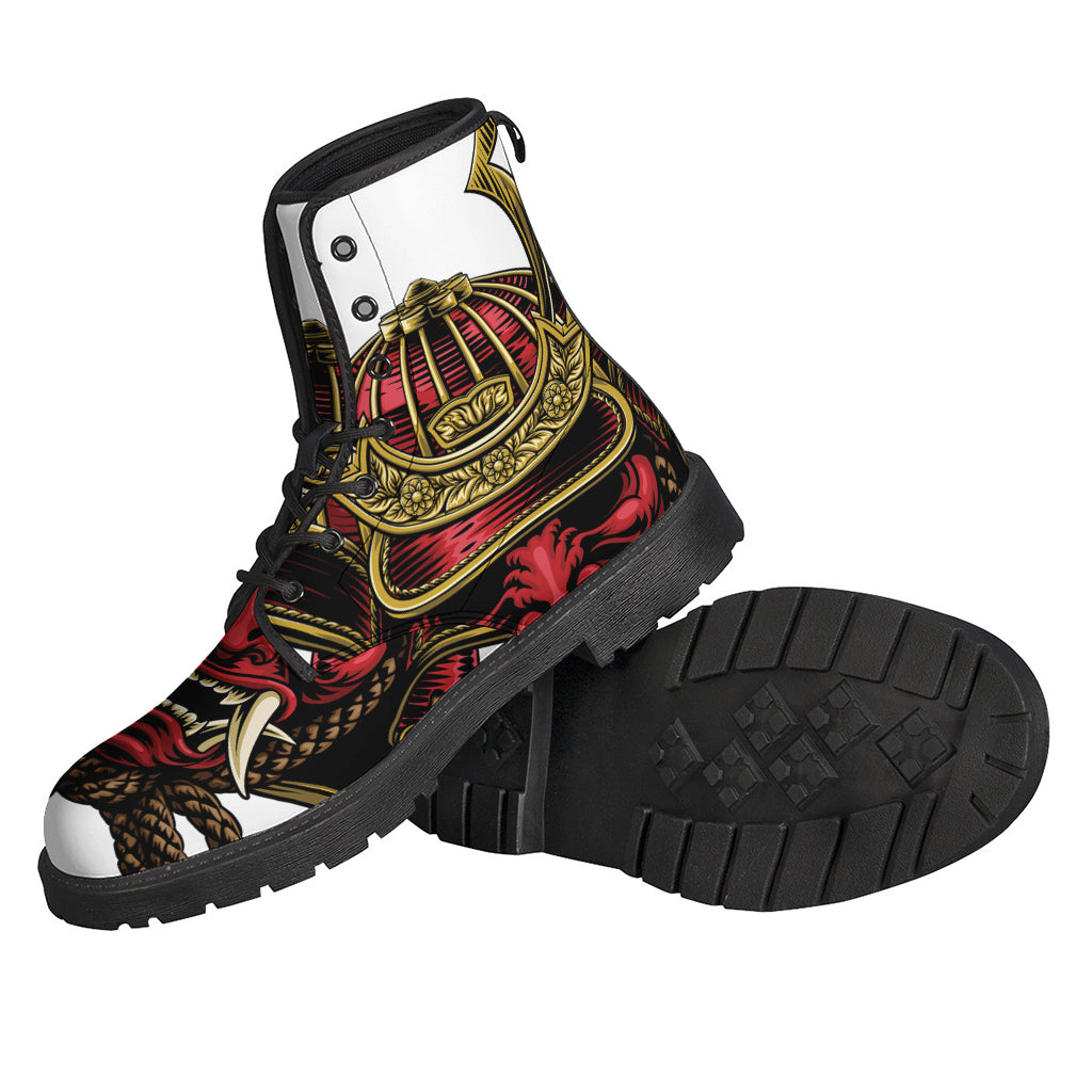 Groovy Samurai Leather Boots for the Free-Spirited Hippie - 2