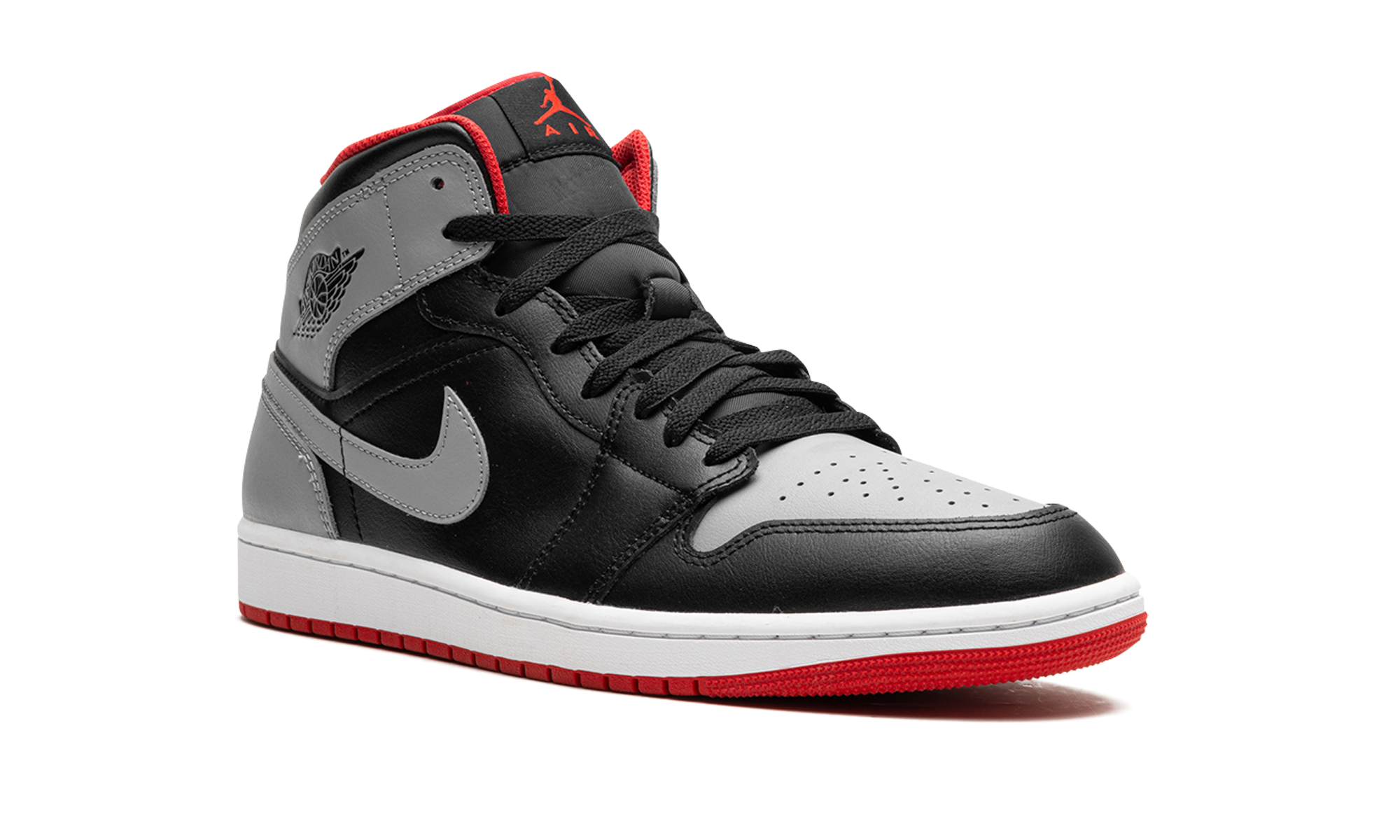 Jordan 1 Mid "Bred Shadow"