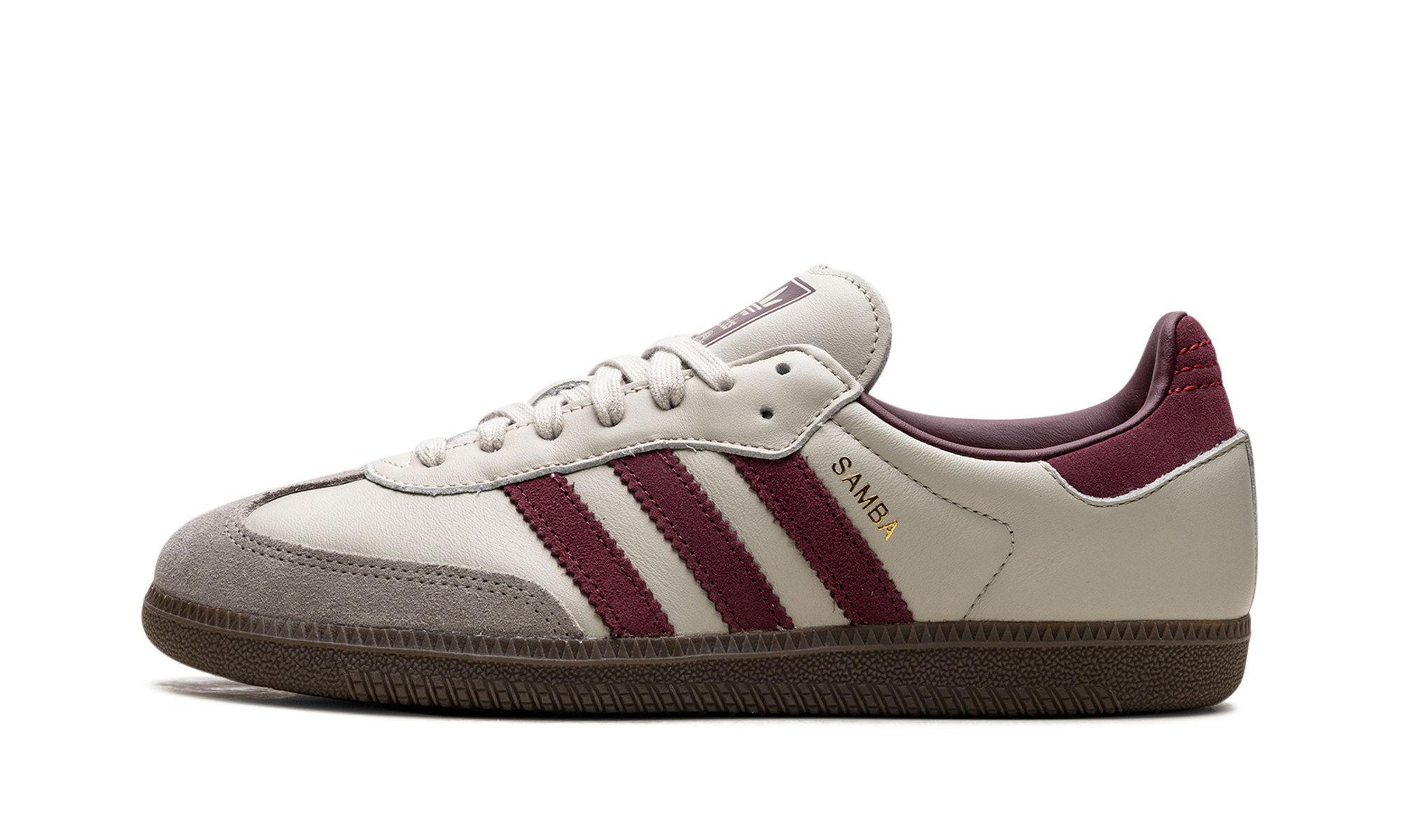 Samba OG "Putty Grey Maroon"
