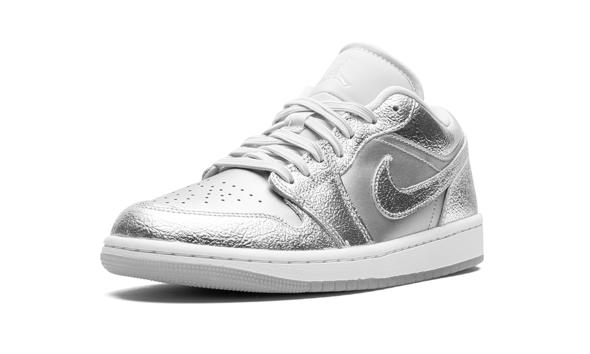 Air Jordan 1 Low SE WMNS "Metallic Silver"