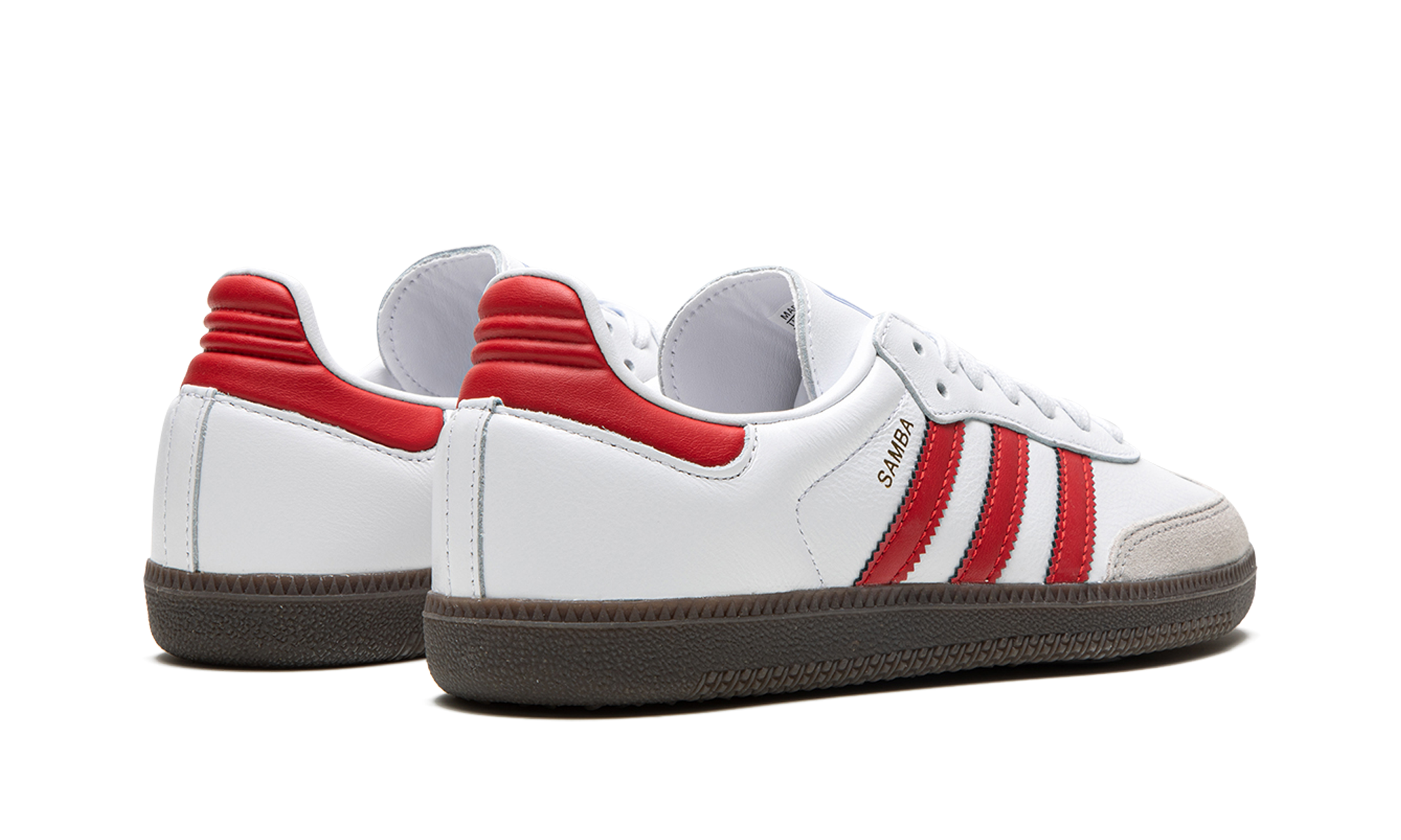 Samba OG "White / Better Scarlet"