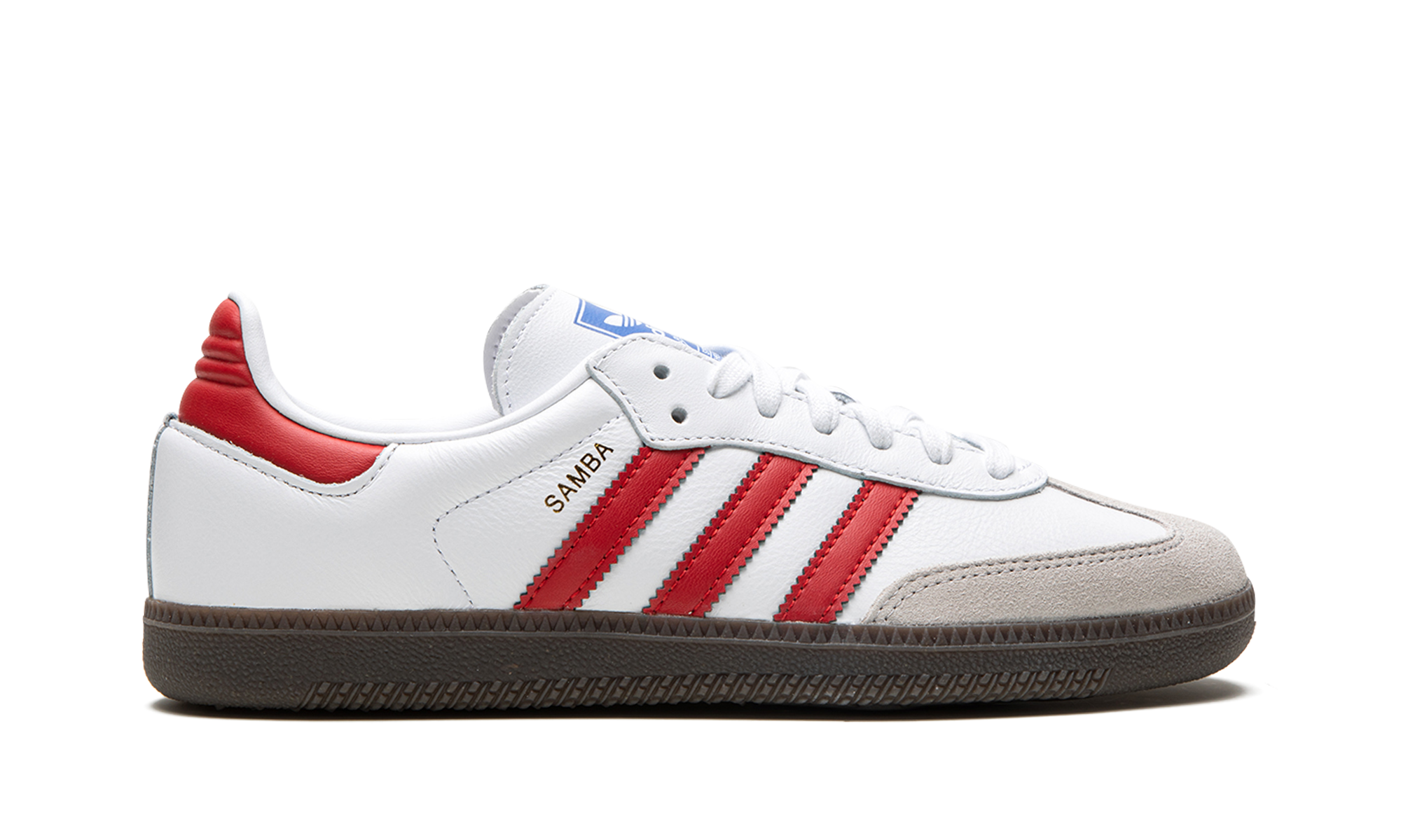 Samba OG "White / Better Scarlet"