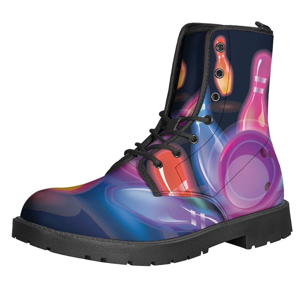 Groovy Glow: Leather Lightweight Boots for the Free-Spirited Hippie - 1