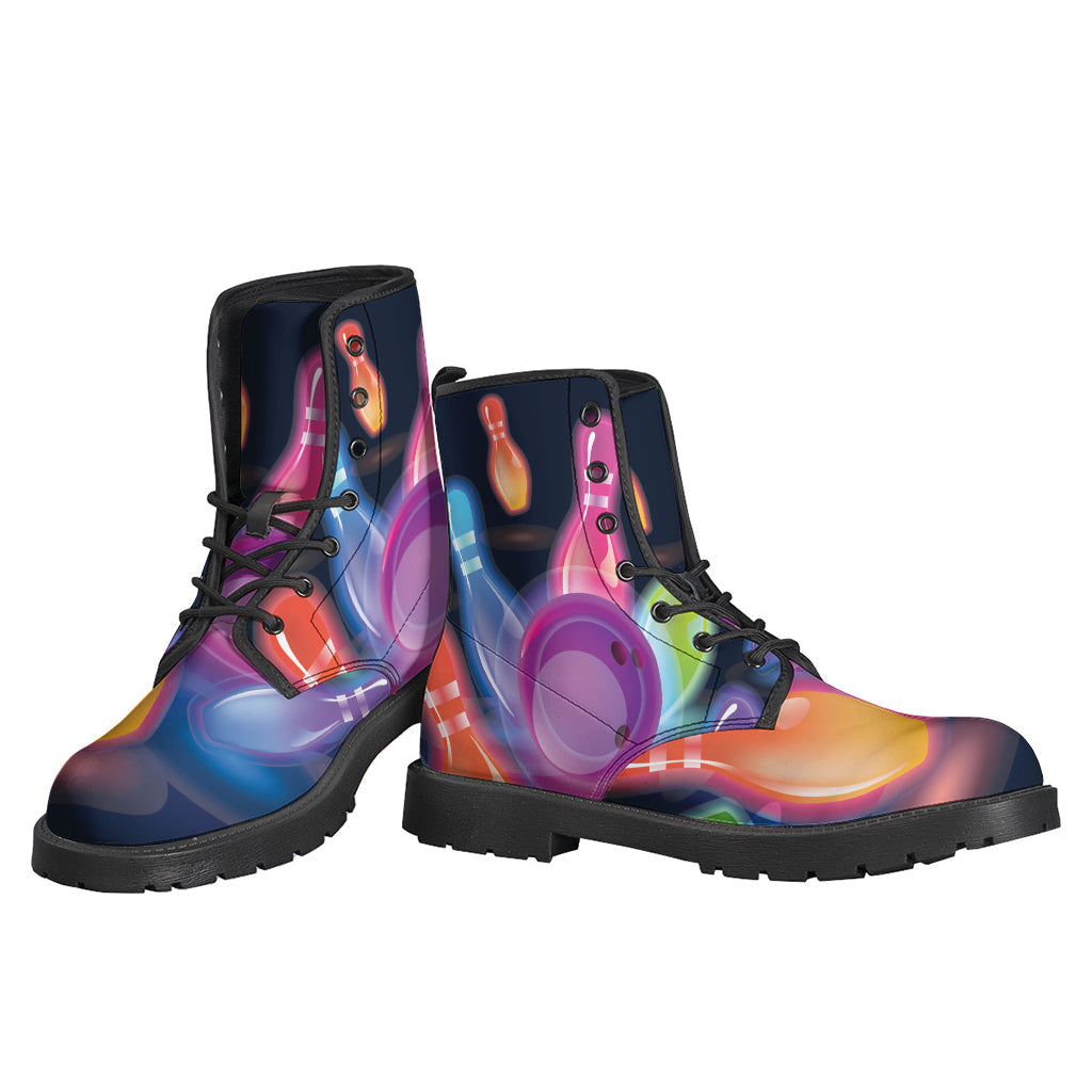 Groovy Glow: Leather Lightweight Boots for the Free-Spirited Hippie - 3