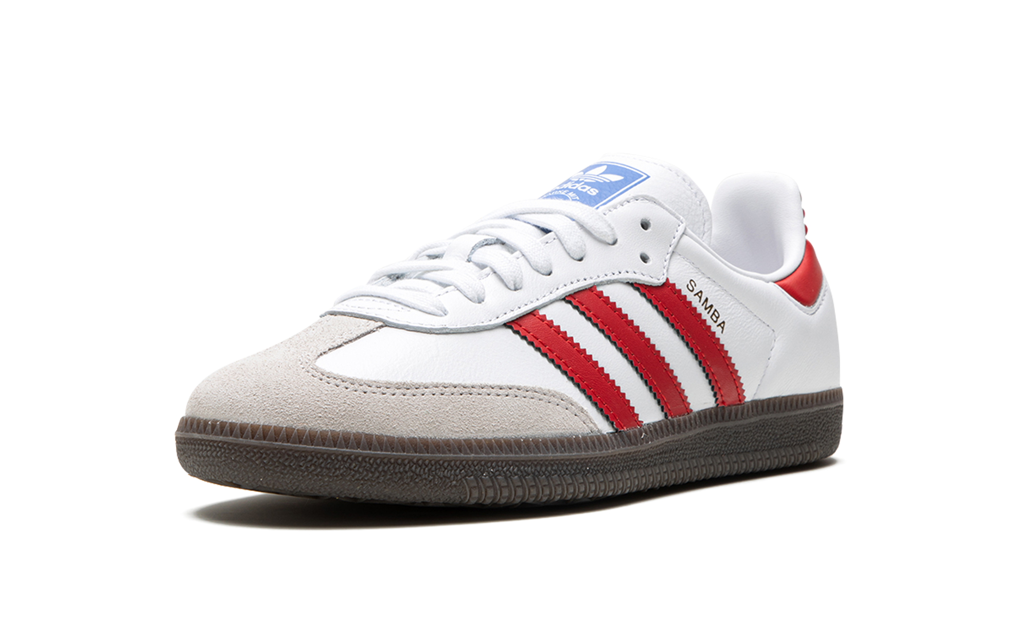 Samba OG "White / Better Scarlet"