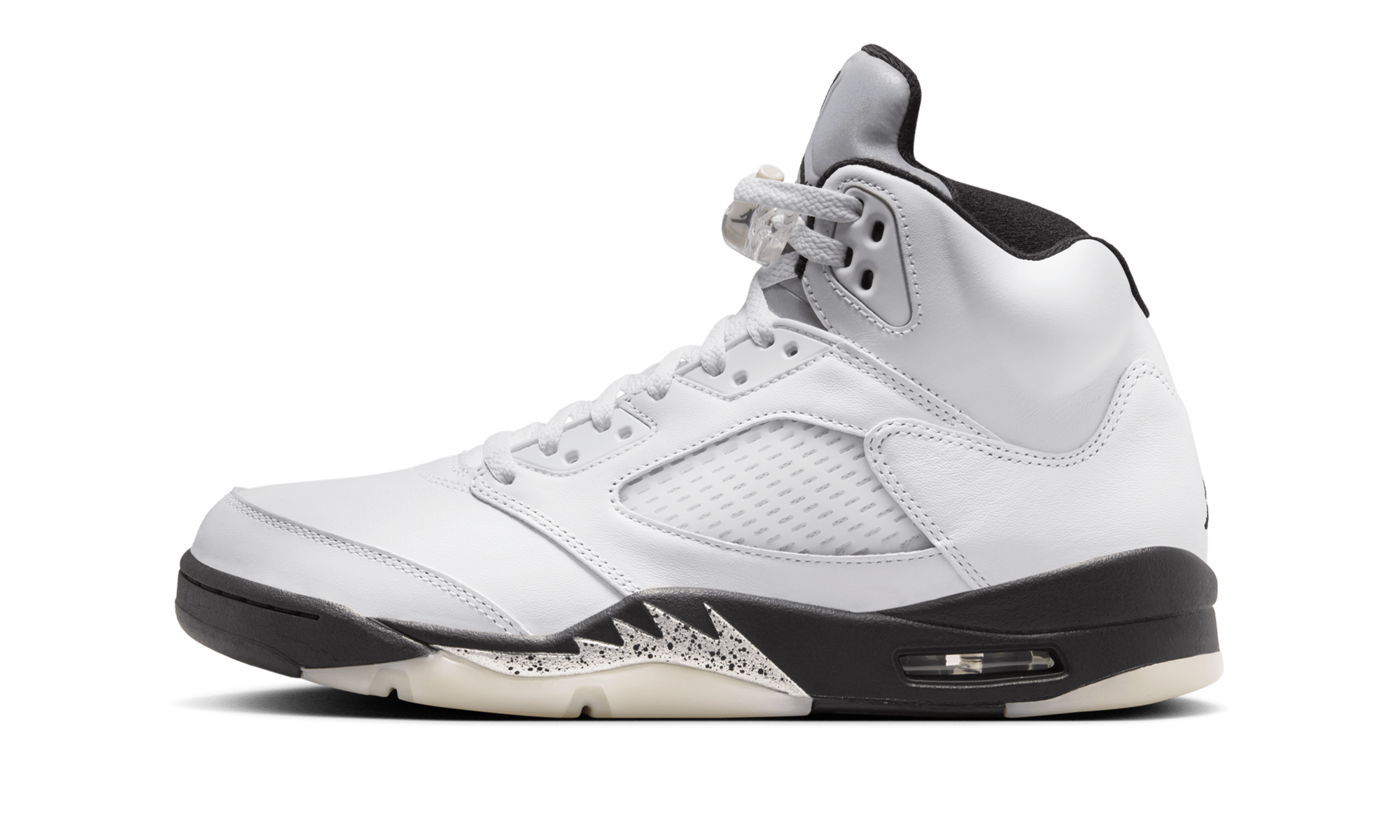 Air Jordan 5 "White/Black"
