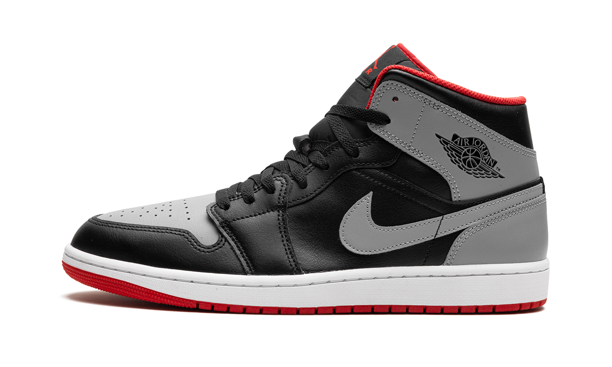 Jordan 1 Mid "Bred Shadow"
