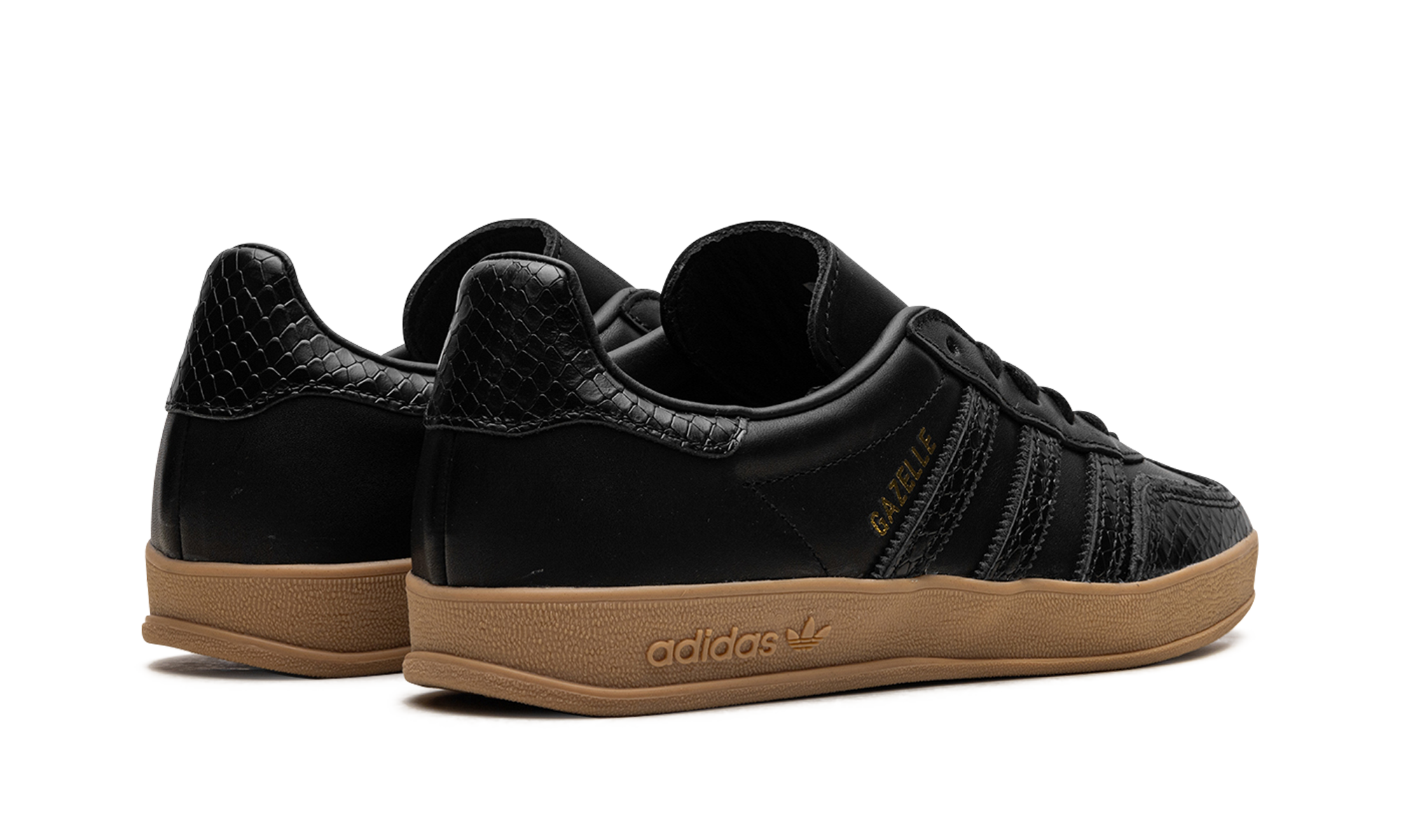 Gazelle Indoor "Core Black Snakeskin"