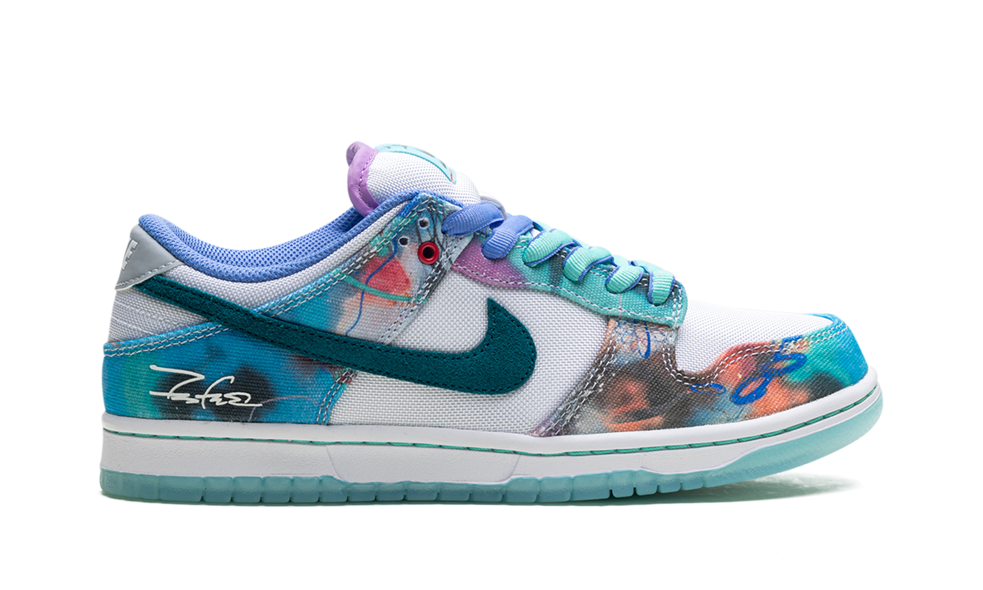 Dunk Low SB "Futura Laboratories - Bleached Aqua"
