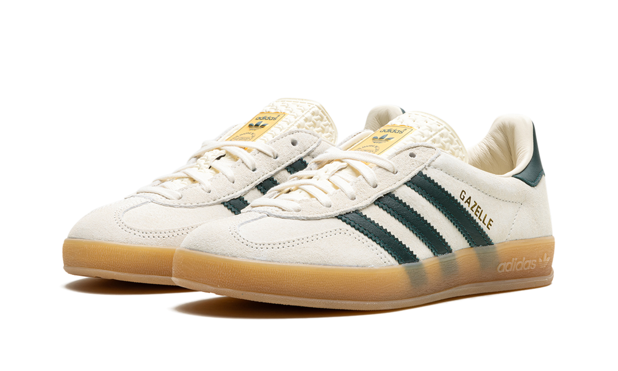 Gazelle Indoor "Cream White Green Gum"