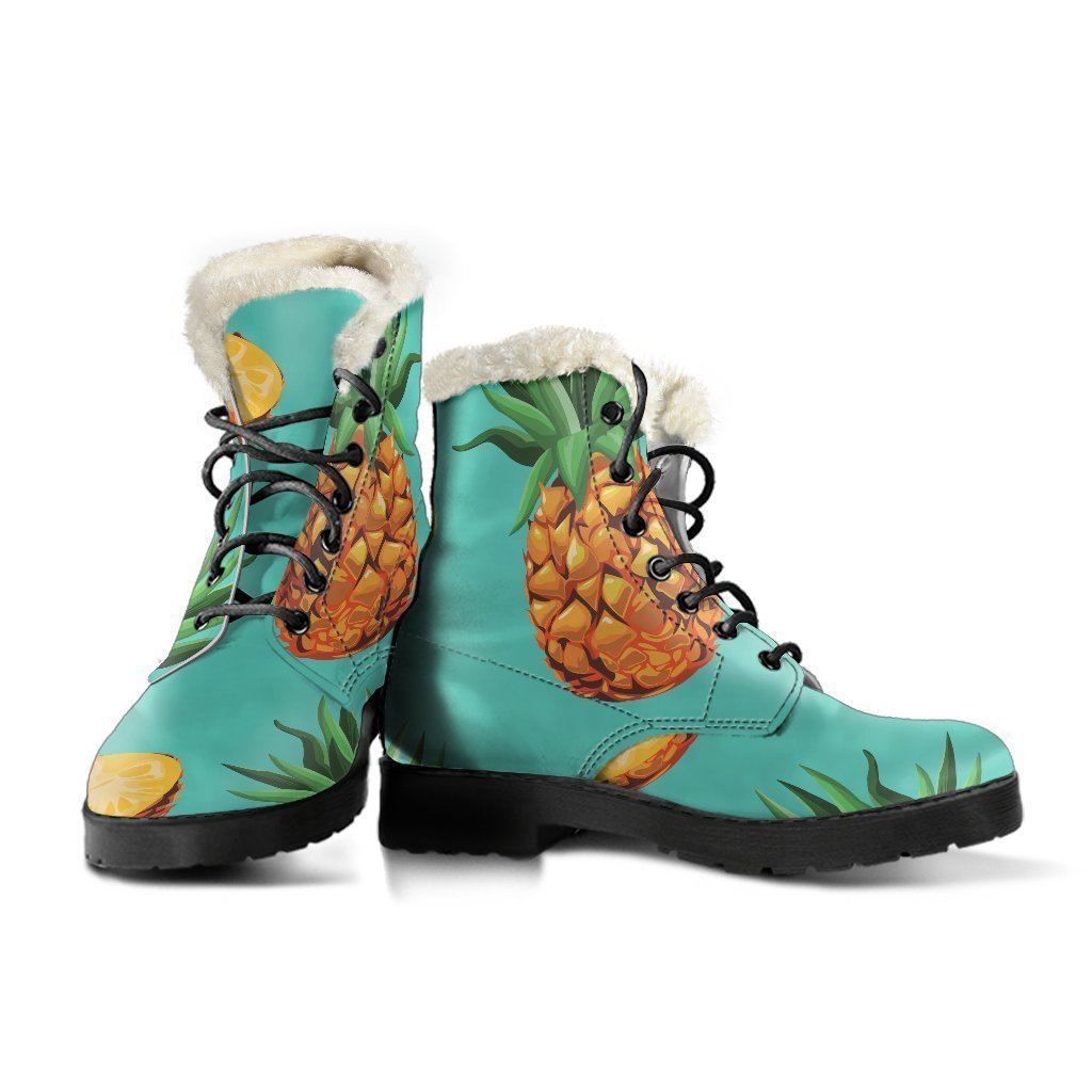 Turquoise Pineapple Hippie Boots: Embrace Your Inner Flower Child - 3