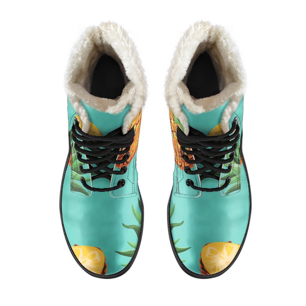 Turquoise Pineapple Hippie Boots: Embrace Your Inner Flower Child - 4