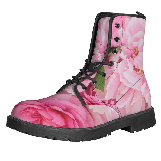 Flower Power Leather Boots for Free-Spirited Souls - 1