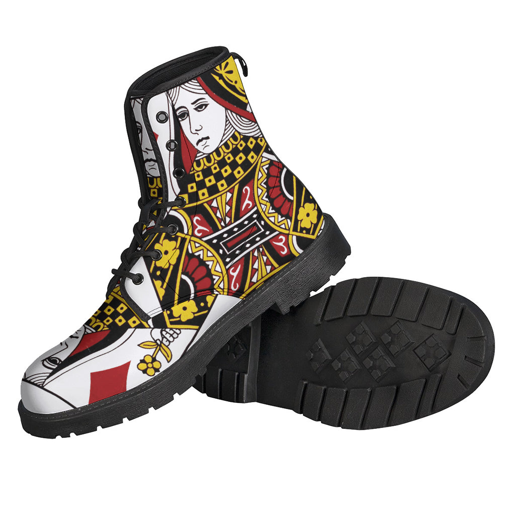 Queen of Diamonds: Groovy Leather Lightweight Boots for the Modern Hippie - 2