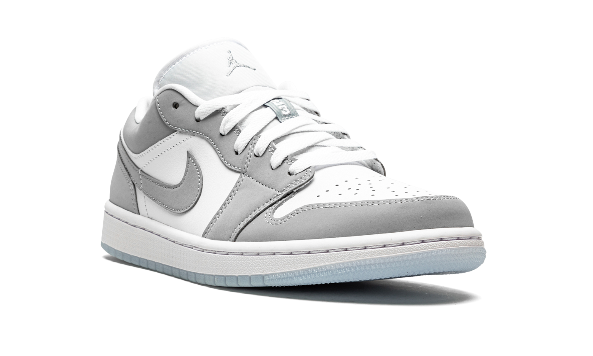 AIR JORDAN 1 LOW WMNS "White / Wolf Grey"