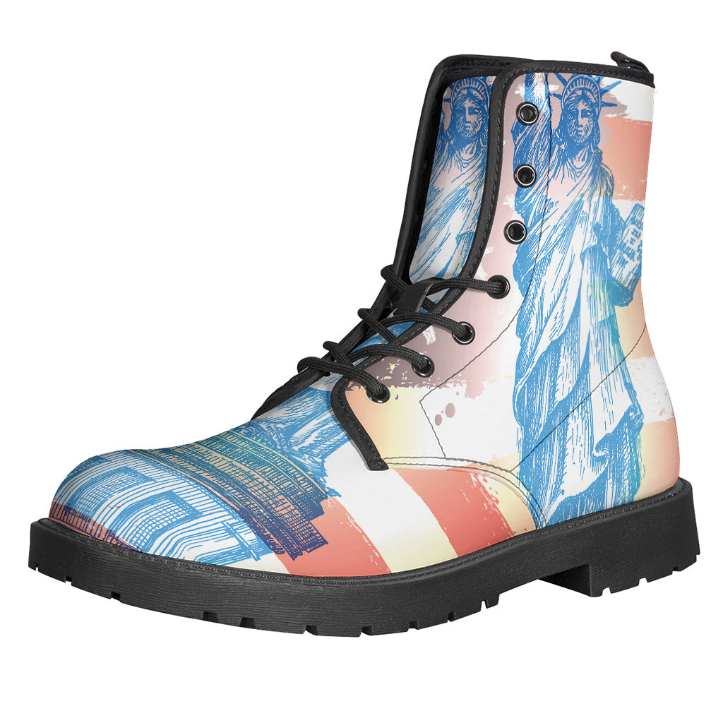 Liberty and Freedom: Leather Lightweight Boots for Modern Hippies - 1