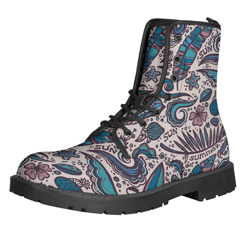 Groovy Gypsy Leather Boots for the Summer Surfer - 1