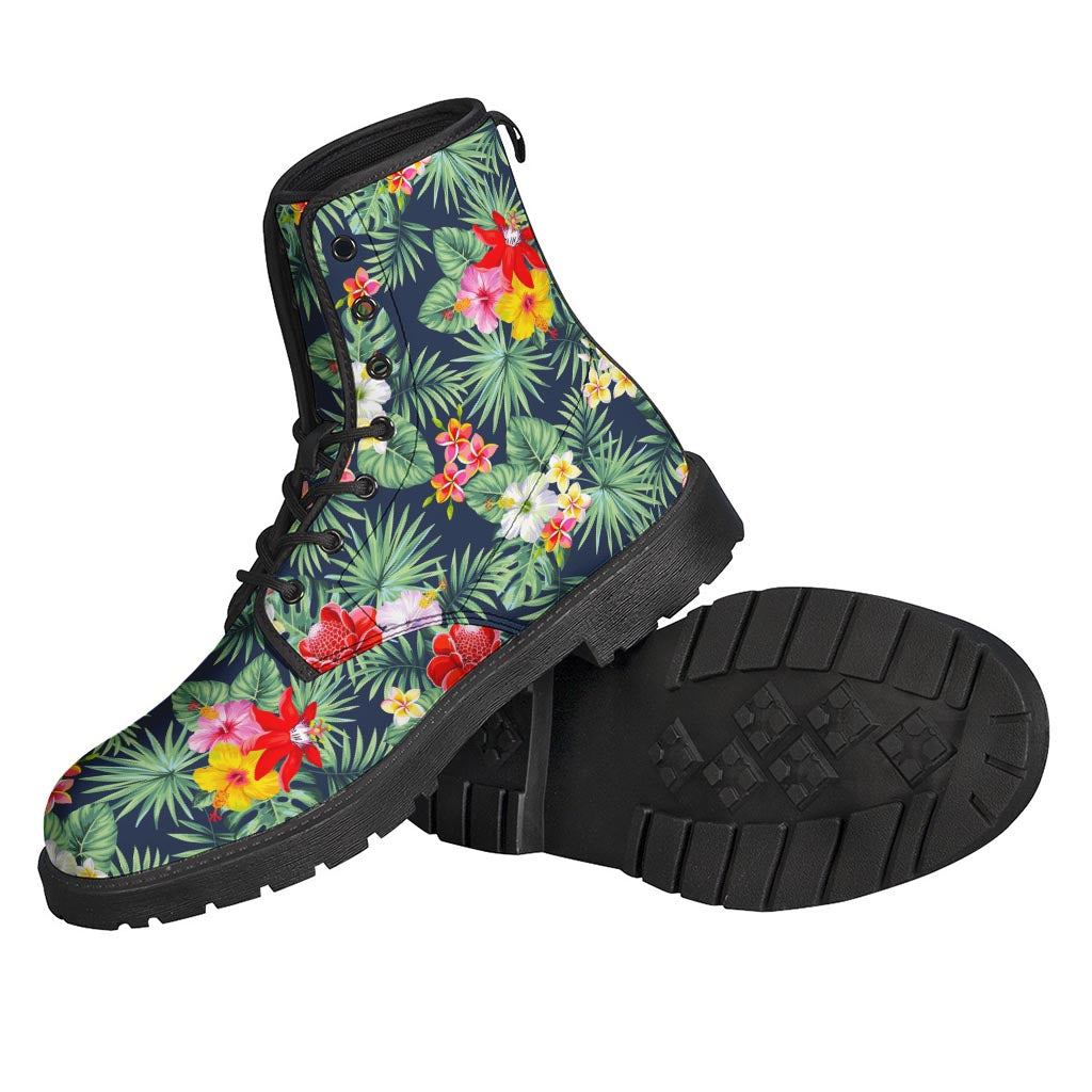 Boho Bliss: Summer Tropical Leather Lightweight Boots for Hippies - 2