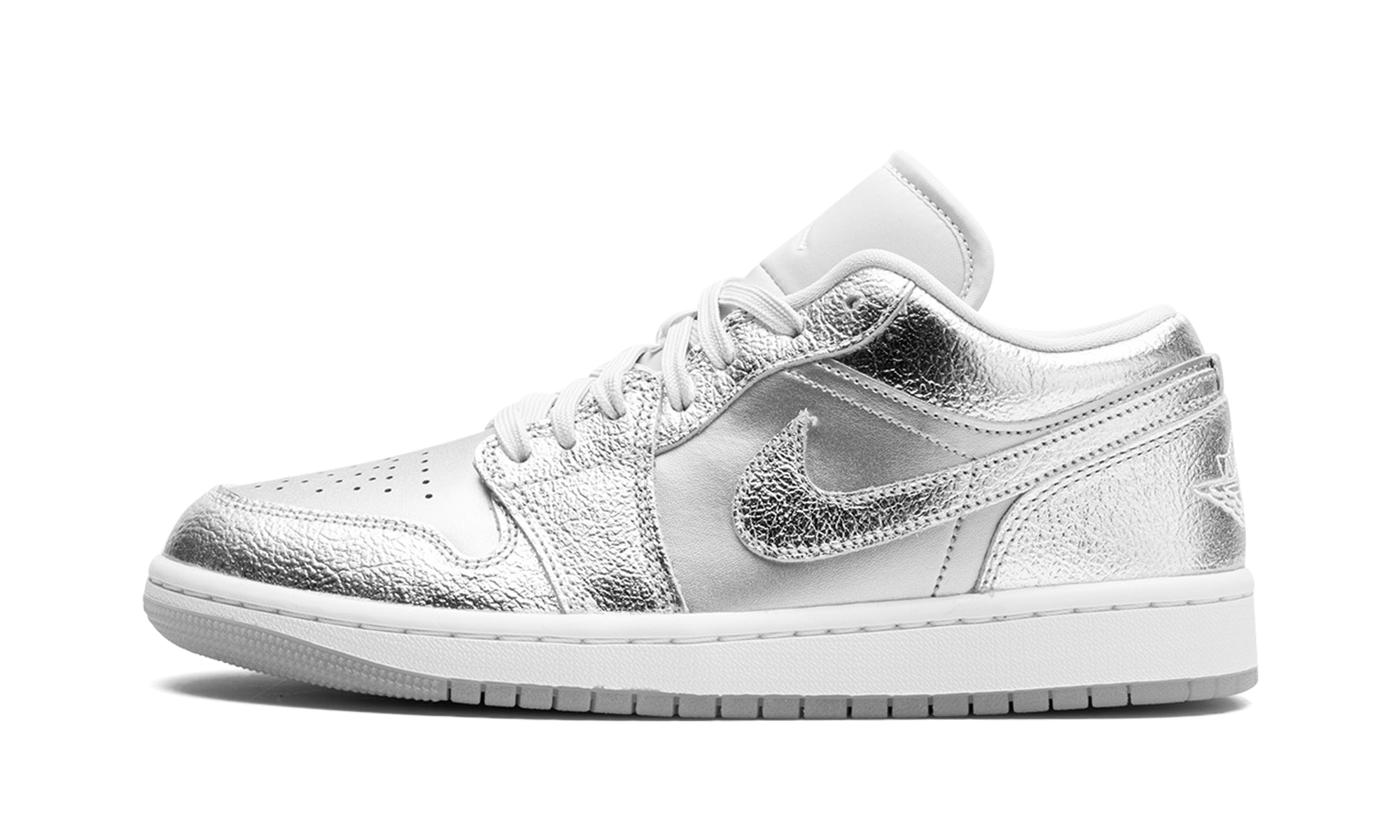Air Jordan 1 Low SE WMNS "Metallic Silver"