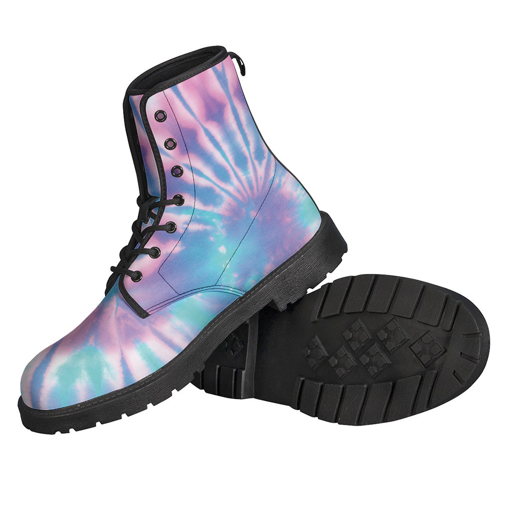 Peace, Love, and Tie Dye: Stylish Leather Lightweight Boots for the Modern Hippie - 2