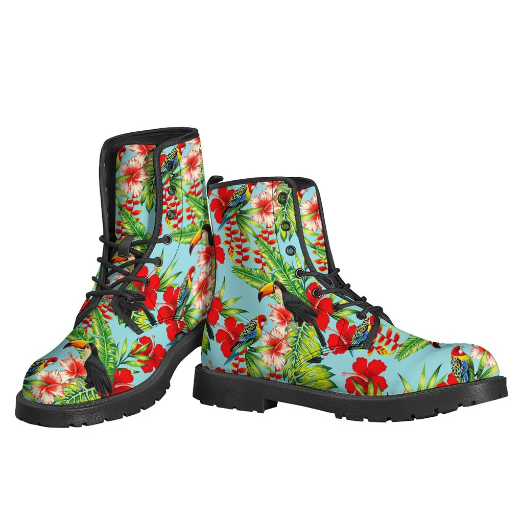 Tropical Vibes: Lightweight Leather Boots for Hippies - 3