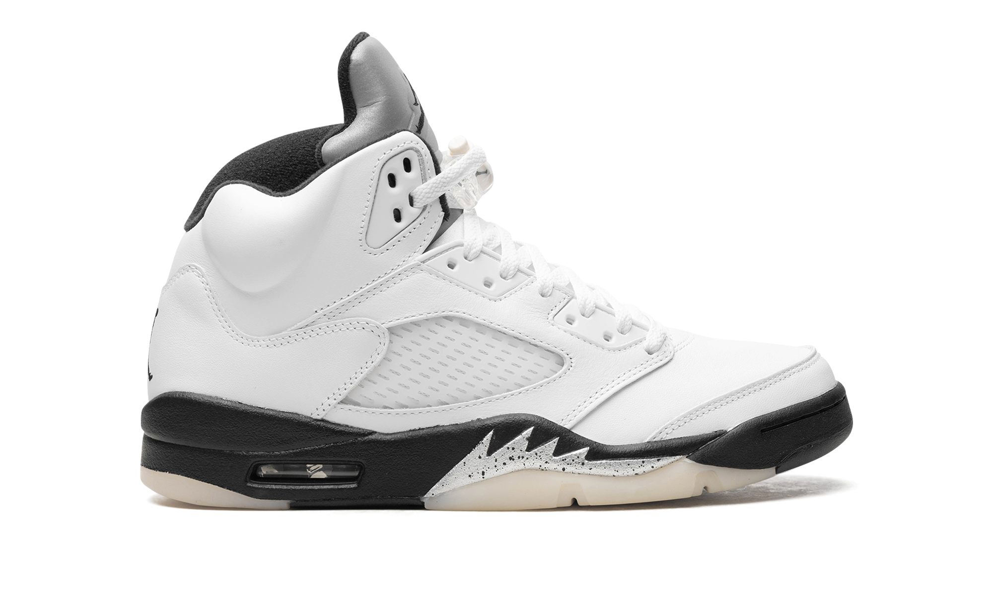 Air Jordan 5 "White/Black"