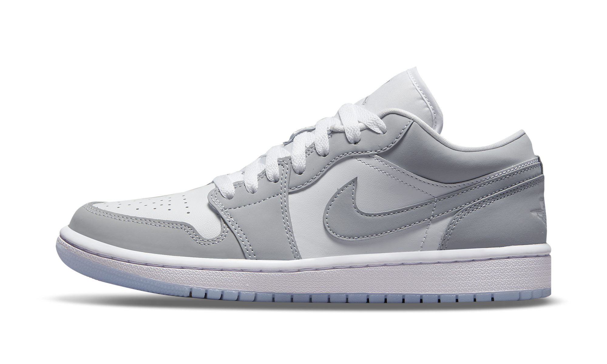 AIR JORDAN 1 LOW WMNS "White / Wolf Grey"