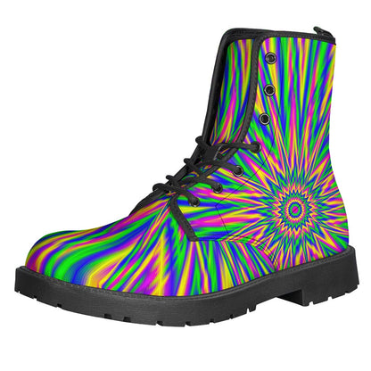 Groovy Leather Lightweight Boots for the Soulful Hippie - 1