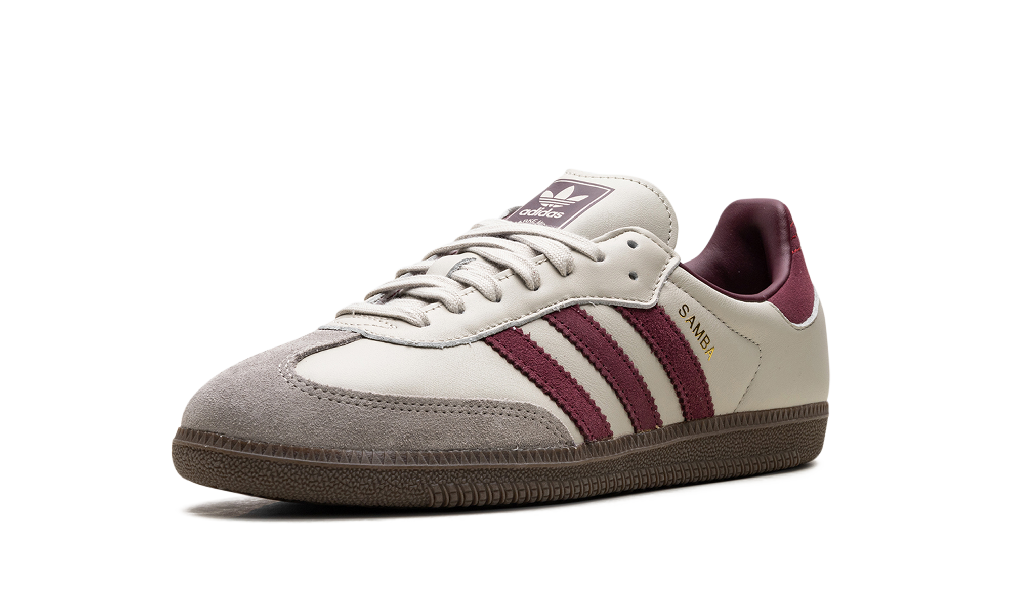 Samba OG "Putty Grey Maroon"