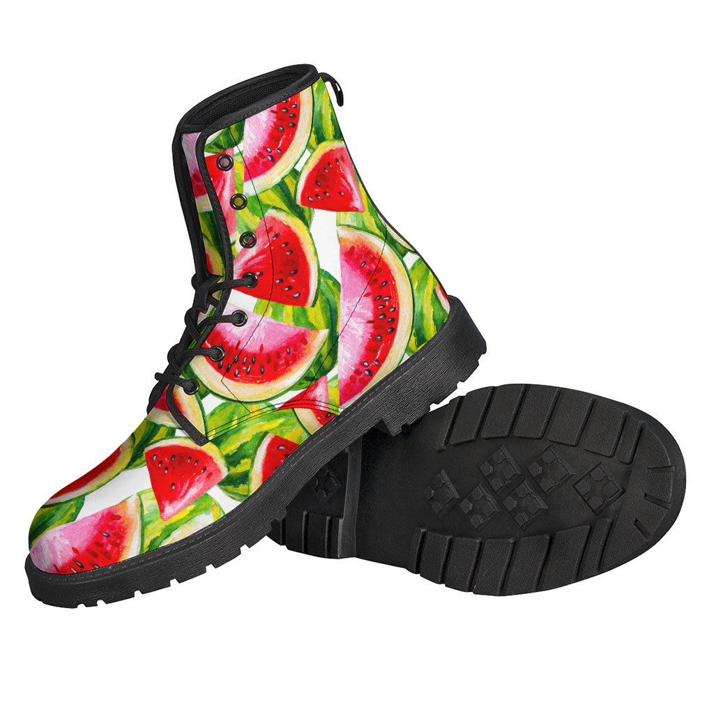 Watermelon Dreamin' Leather Lightweight Boots for the Modern Hippie - 2