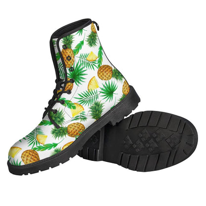 Groovy Pineapple Leather Boots for Hippie Souls - 2