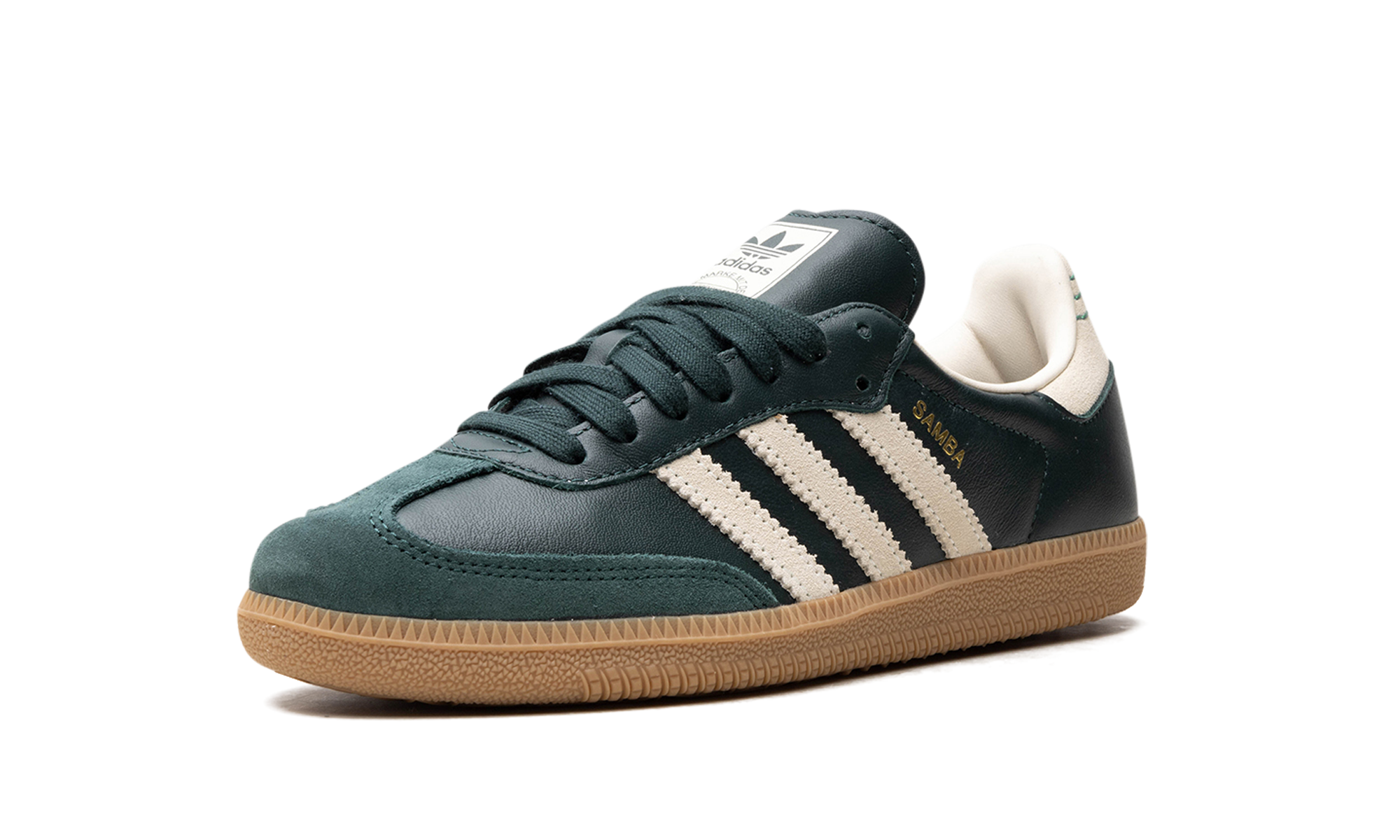 Samba OG "Shadow Green Cream White Gold Metallic"
