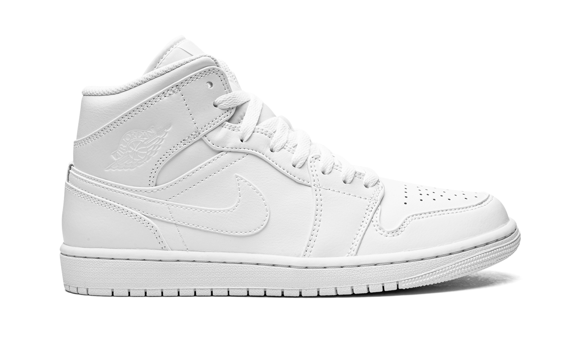 Air Jordan 1 Mid "Triple White"