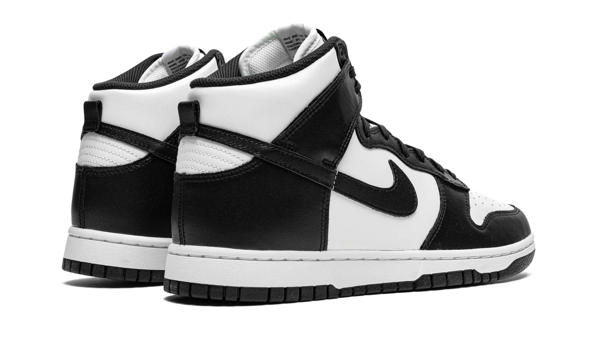 Dunk High Retro "Panda - Black / White"