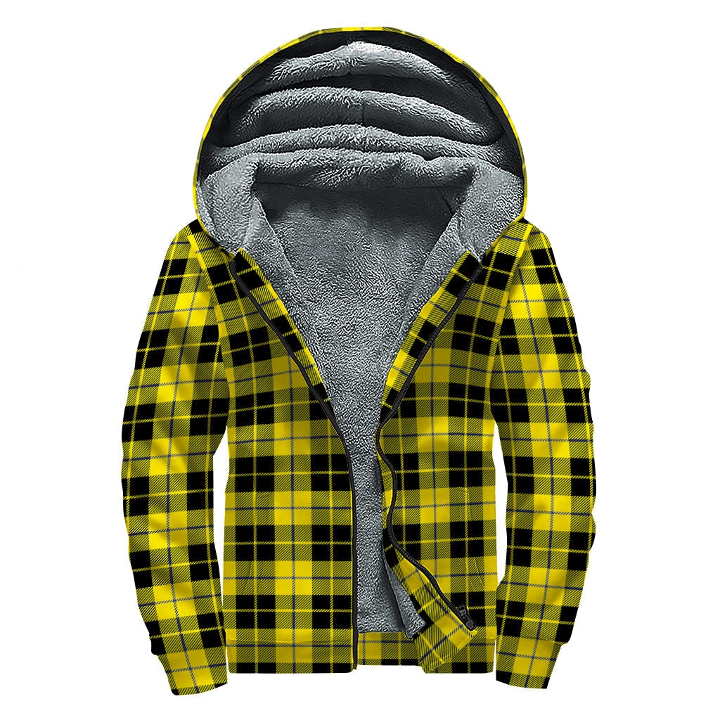 Groovy Tartan Dream Sherpa Lined Zip Up Hoodie - 1