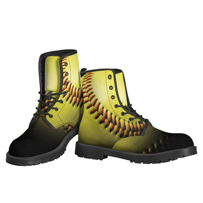 Groovy Softball Leather Boots for Hippie Souls - 3